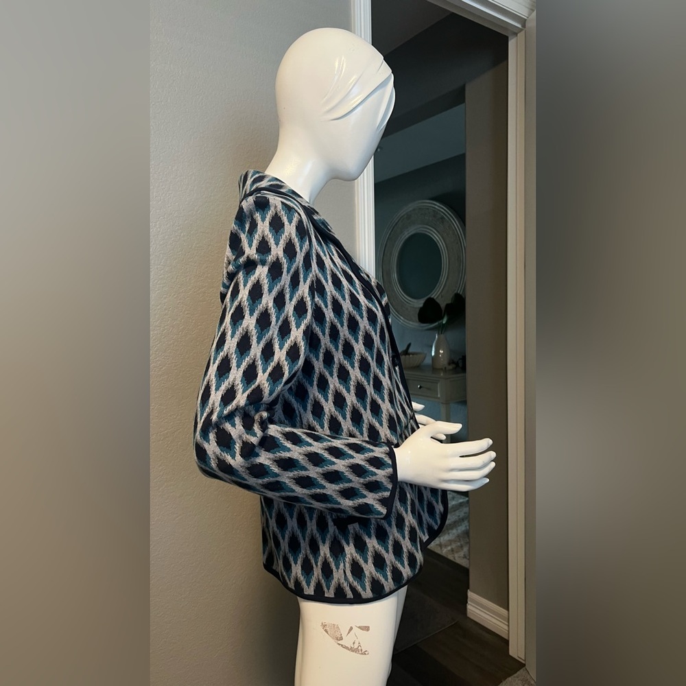 Pendleton Womens Blazer Jacket Ikat-inspired Cott… - image 3